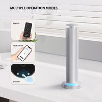 Diffuseur d'arômes portable rechargeable électrique personnalisé de 120 ml, contrôlé par application, avec télécommande pour un usage domestique et hôtelier