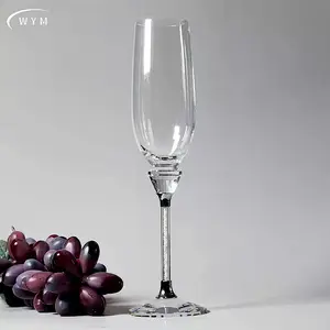 红酒香槟酒杯水晶酒杯厂家批发最新设计可定制水晶钻石冠军
