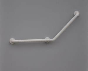 Barre d'appui en nylon en forme de L à 135 degrés, antidérapante, sans obstacle, en acier inoxydable, populaire pour les personnes handicapées - Product Image 6