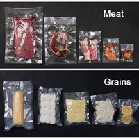 Sacs sous vide en nylon PA/NY HS HongSheng, impression en héliogravure, option de logo personnalisé pour l'emballage d'objets pointus, de chips et de pizzas