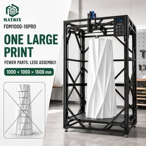 เครื่องพิมพ์ 3 มิติอุตสาหกรรมขนาด 1000 × 1000 × 1600 มม. สำหรับทำอุปกรณ์ประกอบฉากภาพยนตร์ ฉากเวที และแบบจำลองสวนสนุก - Product Image 1
