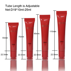 <span class=keywords><strong>Tube</strong></span> de baume à lèvres et gloss <span class=keywords><strong>vide</strong></span> en plastique souple personnalisé, 10ml 15ml, avec applicateur – Vente directe usine, populaire - Product Image 2