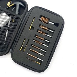 Kit Universal Multi-Calibre de Limpeza de Pistola 12GA Escovas De Cerdas De Fósforo Caça Aço Durável. 17 .22/.223/5.56MM .243 .280 - Product Image 4
