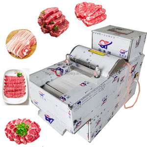 Surface lisse 	 Machine pour couper les bandes de viande 	 Machine à découper les dés de <span class=keywords><strong>poulet</strong></span> 	 Machine à trancher la viande industrielle - Product Image 2