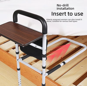 Poignée de porte extérieure antidérapante en acier inoxydable pour personnes à mobilité réduite, barres d'appui de sécurité pour salle de bain - Product Image 3