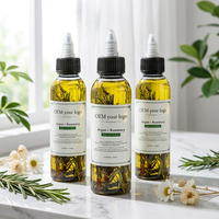 OEM/ODM Minyak Rambut Argan Organik Perawatan Kulit Kepala Serum Esensial Minyak Penumbuh Bernutrisi untuk Ujung Rambut Bercabang Memperkuat dan Menghaluskan Rambut