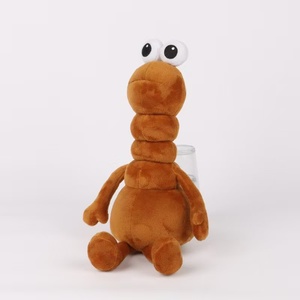 Nouveau produit transfrontalier : Peluche <span class=keywords><strong>Marcus</strong></span> le Ver, jouet en peluche apaisant, motif Meme <span class=keywords><strong>Marcus</strong></span>, taille moyenne - Product Image 2