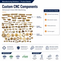 Composants en laiton usinés CNC sur mesure, raccords hexagonaux, bagues et arbres pour machines, pièces usinées CNC personnalisées OEM ODM