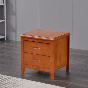 Hiện đại đơn giản Giường gỗ sồi khung 1.2/1.5 mét Nữ Hoàng kích thước hoặc giường đơn cho căn hộ cho các trường học hoặc các trang web xây dựng - Product Image 6