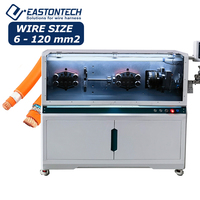 Máquina Inteligente Rotativa para Cortar y Pelar Cables EW-05H+R para Procesamiento de Cables de Control Industrial y Cables Blindados de 6-120 mm²