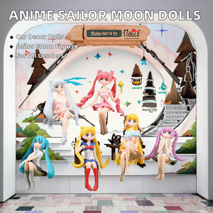 Vendita calda in plastica giapponese marinaio luna ragazza <span class=keywords><strong>Anime</strong></span> figure popolari ODM PVC cartone animato bambole 6 tipi modello giocattolo in scatola di imballaggio - Product Image 2