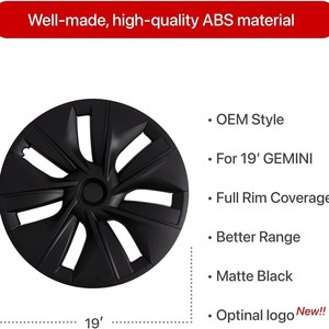 ฝาครอบล้อสไตล์ OEM สำหรับ <span class=keywords><strong>Tesla</strong></span> Model 3/Y ป้องกันล้อแบบ <span class=keywords><strong>Aero</strong></span> ขนาด 18 นิ้ว 19 นิ้ว 20 นิ้ว (มีให้เลือก) - Product Image 5