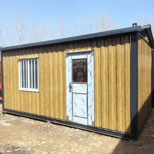 Custom 20 ft tiny luxury portable apple cabin container house for sunshine house shop office