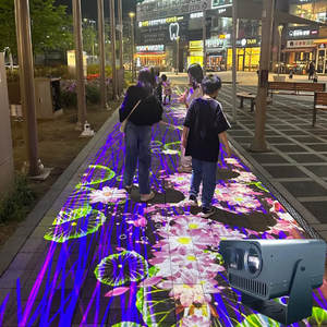 Creative Multimedia Interactive Projector for Storytelling Space and Audience Engagement with Dynamic Visual Mapping - Product Image 1