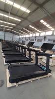 Nouveau Tapis Roulant Commercial 2025 pour Salle de Sport, Équipement de Fitness Intelligent avec Écran LCD Incurvé de 32 Pouces et Projection Mobile