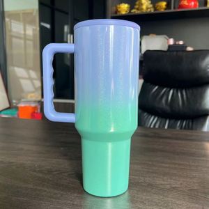 40oz H3.0 <b>Handle</b> <b>Travel</b> Car Tumbler Stainless Vacuum <b>Mug</b> Lid Straw Non-Slip ODM Custom Brand - Product Image 3
