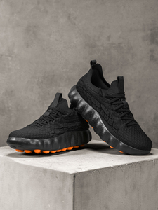 <span class=keywords><strong>Chaussures</strong></span> de sport décontractées pour hommes, style course et basketball, empeigne en mesh, semelle extérieure et intermédiaire en caoutchouc, doublure en coton - Product Image 6