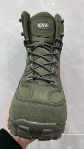 Botas de Desierto TSB22 39-46 para Hombre, Color Verde Oliva y Negro, Tacón Alto - Product Image 3