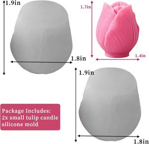Molde de silicona blanco 3D con forma de pilar para velas, 1 unidad, para aromaterapia, fabricación de jabón, herramientas para pasteles, desechable, apto para lavavajillas, logotipo personalizado - Product Image 4