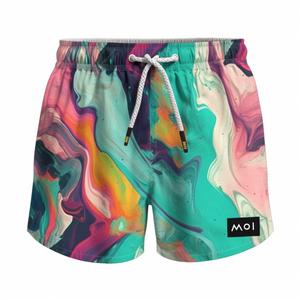 Double Layer Sublimation Plain 100% Polyester Street Wear Sets <b>5</b> <b>Inch</b> <b>Inseam</b> Gym Blank Basketball Custom Mesh Men'S <b>Shorts</b> - Product Image 3