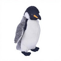 Peluche pingouin réaliste, mignonne et adorable, avec rembourrage en coton PP, poupée en tissu, ornement, 11-30 cm, 3 ans et plus, vente en gros d'usine