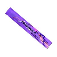 Maßgefertigte Metallische Kleine Kunststoff-Beutel mit 3-Seitiger Versiegelung, Mylar-Folienbeutel für Make-up-Stifte & Pinsel Verpackung