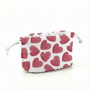 Custom Size Color Logo Printed Nylon Puffer Cosmetic <strong>Makeup</strong> Make up Skincare Beauty Storage <strong>Drawstring</strong> <strong>Bag</strong> - Product Image 3