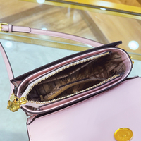Bolso de Hombro Pequeño Cuadrado de Alta Gama para Dama con Cremallera y Estampado Vintage, Cartera Lujosa y de Moda, Hecha de Material PU.709