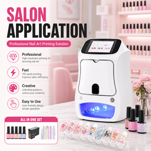 Impresora Inteligente 3D para Arte de Uñas, 1200DPI, Máquina Automática de Impresión de Uñas con Reconocimiento IA y Curado UV - Product Image 1