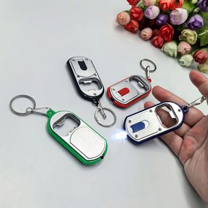 2025 Logo personnalisé ouvre-bouteille Portable LED porte-clés à la mode porte-clés en métal pour la publicité et les Souvenirs - Product Image 2