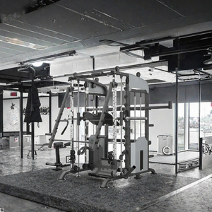 Jaula de potencia multifunción para gimnasio comercial y doméstico, entrenador funcional con soporte para sentadillas y crossover de cables - Product Image 3