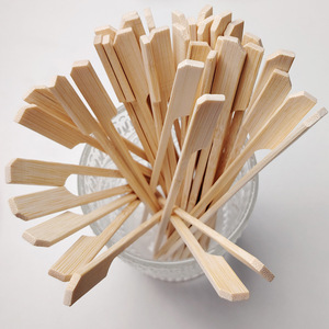 Mini palitos de bambú para aperitivos de moda para decoración de alimentos DIY - Product Image 6
