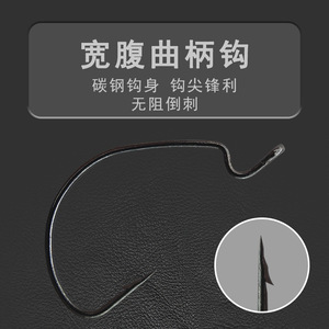 ชุดตกปลาเบสแบบ Texas Rig Precision Tied Pre Made Spinning Spinner Crank Hook Drop Shot Long Casting ขนาด 30 ซม. สำหรับน้ำจืด - Product Image 2