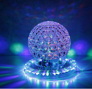 Inicio interior <span class=keywords><strong>Rock</strong></span> disco budismo bombilla LED piña forma giratoria fiesta bar KTV decoración RGB escenario LED láser <span class=keywords><strong>discoteca</strong></span> Luz - Product Image 2