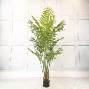 Palmier artificiel en plastique PE à toucher réaliste, Areca, 60-240 cm, pour la <span class=keywords><strong>d</strong></span>écoration de la maison, du jardin, du bureau et du salon - Product Image 2