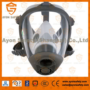 <span class=keywords><strong>Respirator</strong></span> wajah penuh silikon, penutup kepala Gas mencegah keamanan asap asap setengah wajah dapat digunakan kembali jenis kartrid - Product Image 4