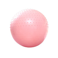 Pelota de Yoga de PVC Reforzada a Prueba de Explosiones, Resistente a la Compresión, Incluye Bomba, Diseño para Ejercicios de Estiramiento para Adultos y Mujeres Embarazadas, 55 cm