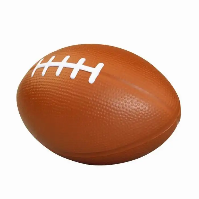 Özelleştirilmiş Soccerball/Rugby futbol/softbol/Bowling topu şekil sıkmak yayın oyuncak yavaş yükselen stres giderici güvenlik oyuncak