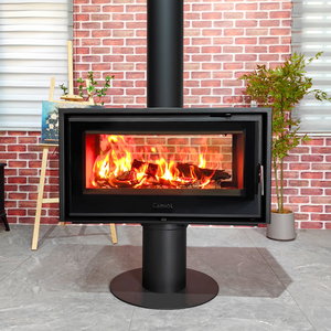 Estufa <span class=keywords><strong>de</strong></span> <span class=keywords><strong>Leña</strong></span> Independiente <span class=keywords><strong>de</strong></span> Acero, Diseño Moderno y Lujoso, Ecológica, para Villa, <span class=keywords><strong>Precio</strong></span> <span class=keywords><strong>de</strong></span> Fábrica - Product Image 5