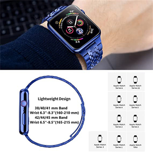 <span class=keywords><strong>Bracelet</strong></span> en métal fin pour iWatch 7 SE 40/41/44/45 mm, <span class=keywords><strong>bracelet</strong></span> en acier inoxydable de luxe pour <span class=keywords><strong>Apple</strong></span> <span class=keywords><strong>Watch</strong></span> Ultra 8 49 mm - Product Image 6
