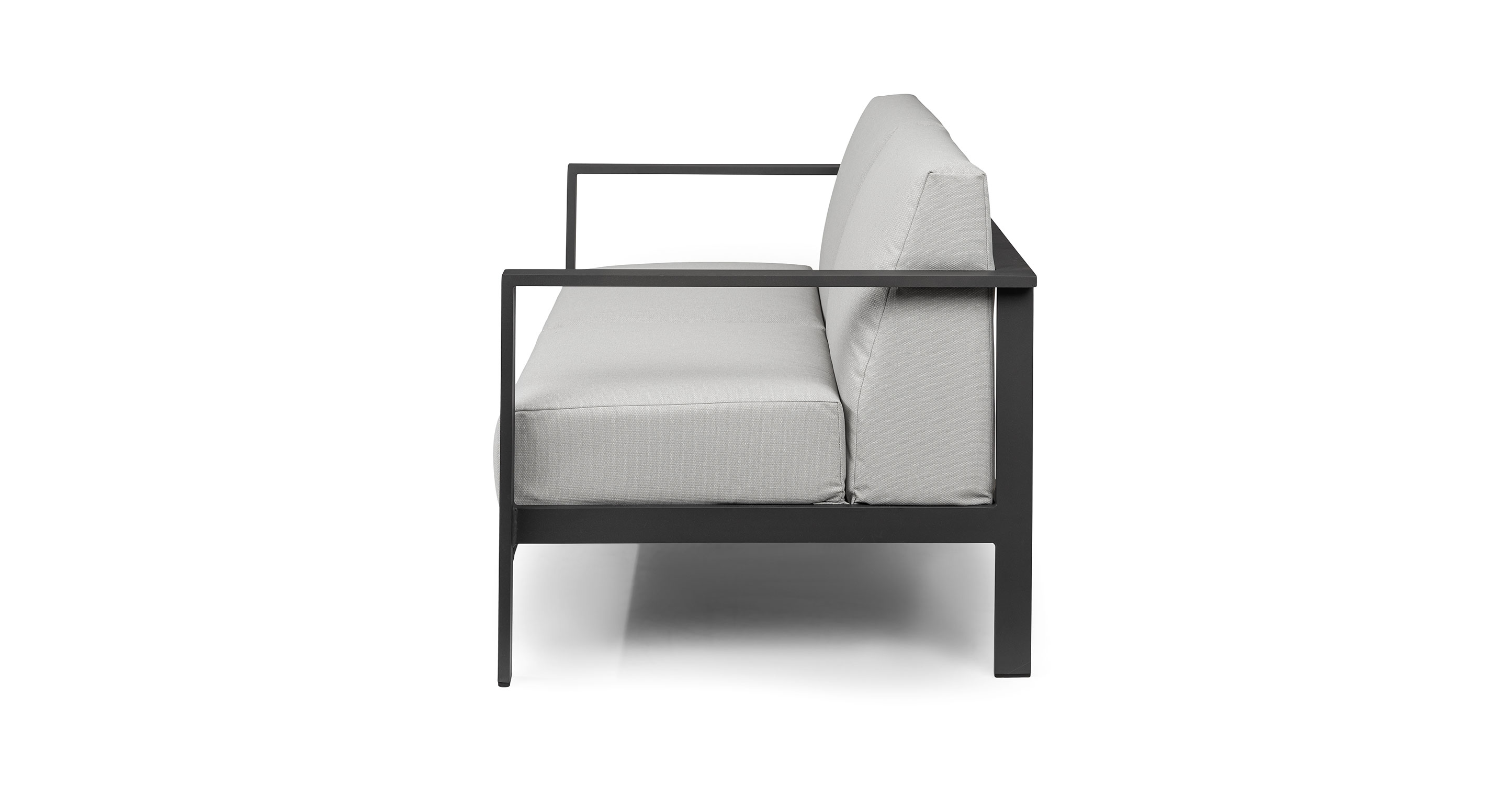 simple design loveseat outdoor sofa chair outdoor furniture aluminum garden sofa chairs
