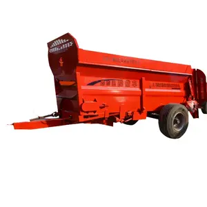 Large farms can use dry and wet manure spreader fertilizer spreader equipment fertilizer spreader truck