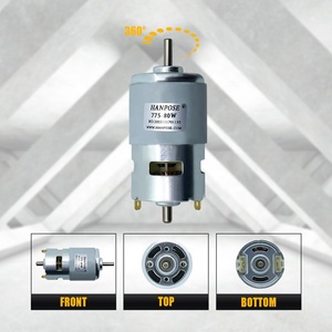 มอเตอร์แปรงถ่านกระแสตรง24V มอเตอร์288W 12V 6000รอบต่อนาทีมอเตอร์แปรงถ่านกระแสตรง24V 12000RPM 795-288W - Product Image 4