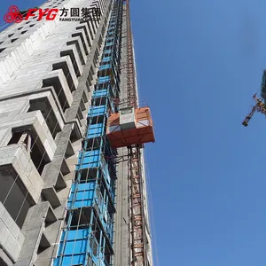 0-45 m/phút fyg Hot Bán hoist nâng máy xây dựng sử dụng Rack pinion xây dựng hoist xây dựng thang máy hoist