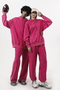 350 grammo 100% cotone Unisex <span class=keywords><strong>felpe</strong></span> acido lavaggio <span class=keywords><strong>con</strong></span> <span class=keywords><strong>cappuccio</strong></span> <span class=keywords><strong>felpe</strong></span> <span class=keywords><strong>Vintage</strong></span> stringa meno Oversize Top dei pesi massimi - Product Image 3