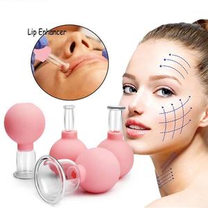 Ensemble de ventouses en silicone médical pour le <span class=keywords><strong>visage</strong></span> et le corps, masseur pour la thérapie, utilisation domestique, certifié CE, soulagement des douleurs musculaires - Product Image 5