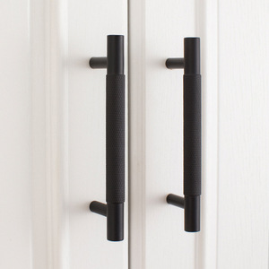 Café antique de luxe argent noir or solide armoires de cuisine en laiton moleté poignées et boutons de meubles poignées de tiroir pour armoire - Product Image 4