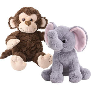 Éléphant singe animaux en <span class=keywords><strong>peluche</strong></span> doux jouets en <span class=keywords><strong>peluche</strong></span> mignon câlin amis grand cadeau Pâques anniversaire animaux en <span class=keywords><strong>peluche</strong></span> sans remplissage - Product Image 3