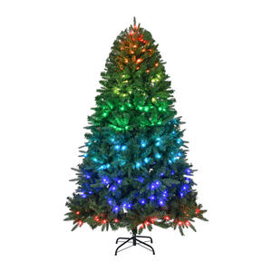 Árbol de Navidad RGB de 1.8m y 2.1m, Nuevo, Encriptado, Híbrido de PE/PVC, Controlado por Bluetooth - Product Image 1