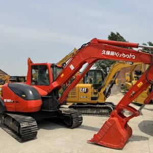 Hot Products Used Digger Second-<b>hand</b> KUBOTA KX185-4 KX185 Kubota 5 TON Excavator <b>Mini</b> Size Excavator in Good Condition - Product Image 2